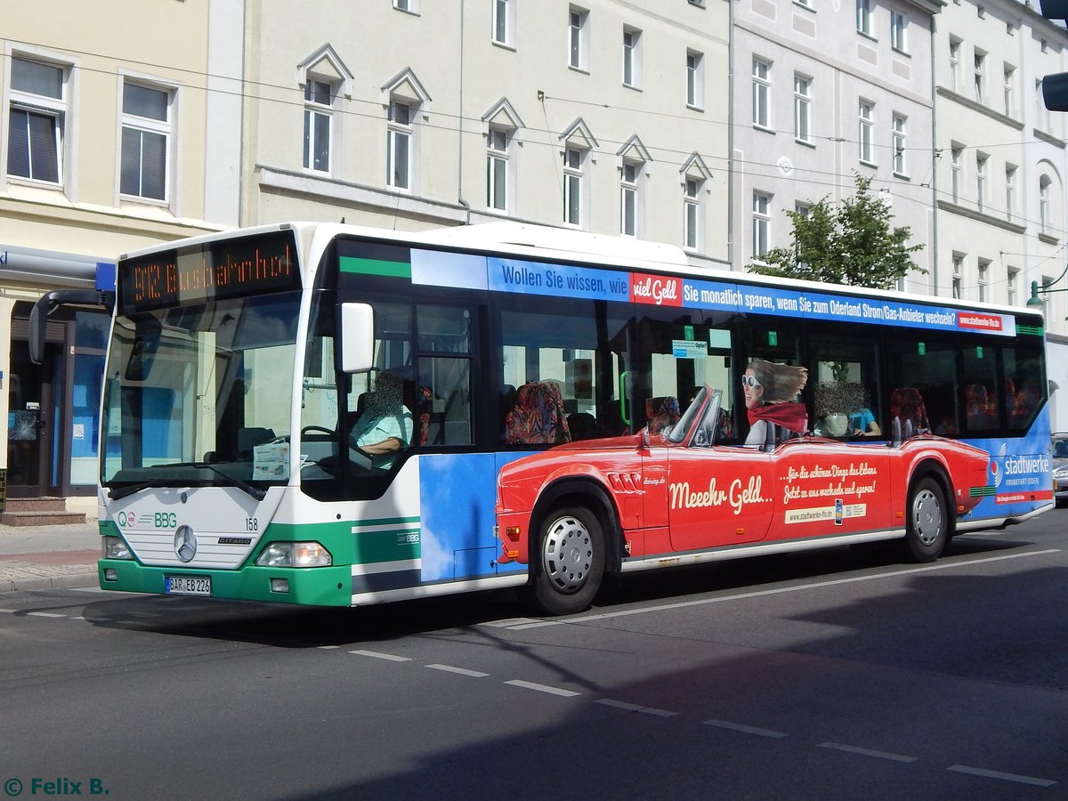 Mercedes Citaro I Ü der Barnimer Busgesellschaft in Eberswalde.