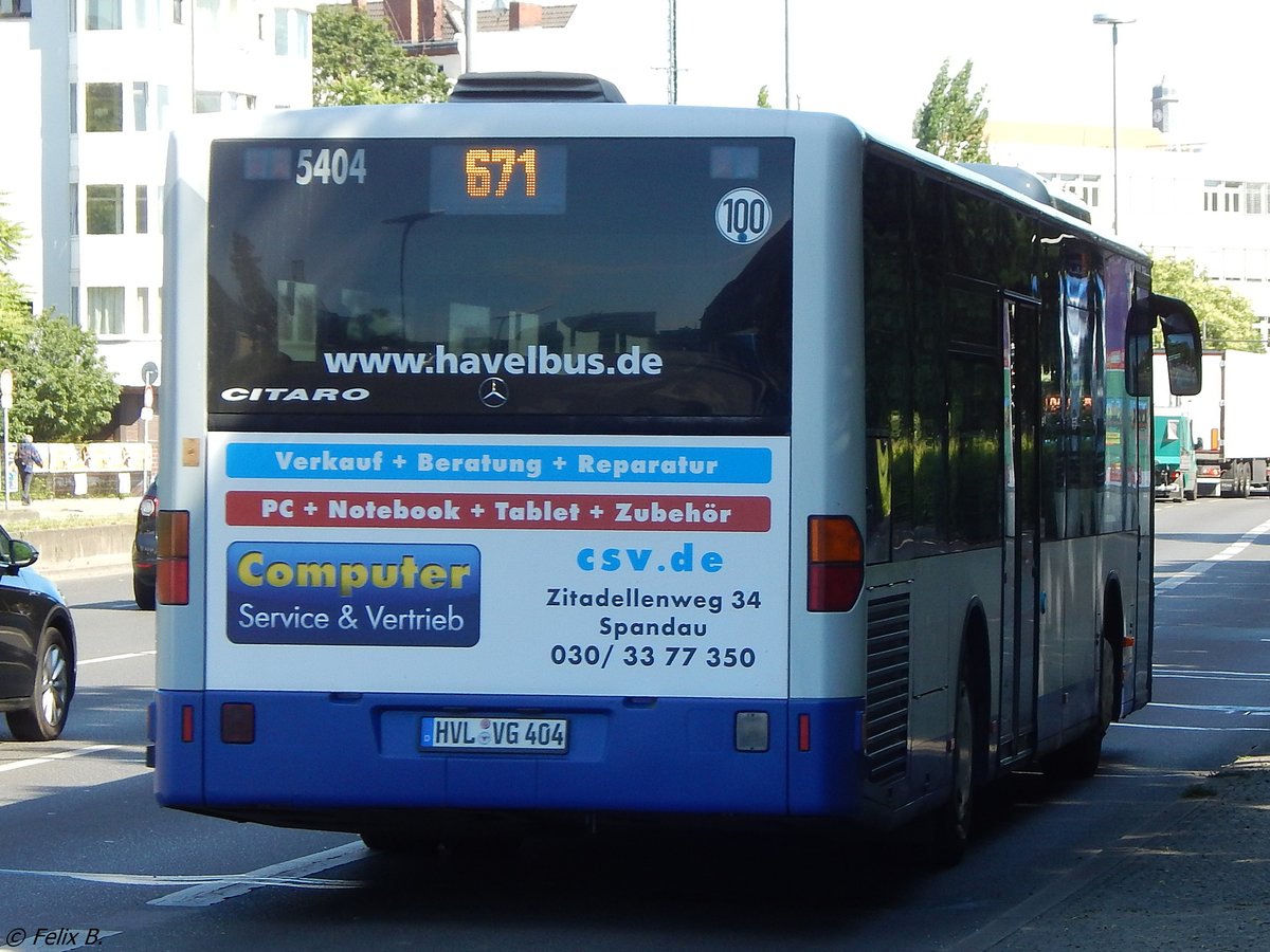 Mercedes Citaro II von Havelbus in Berlin.