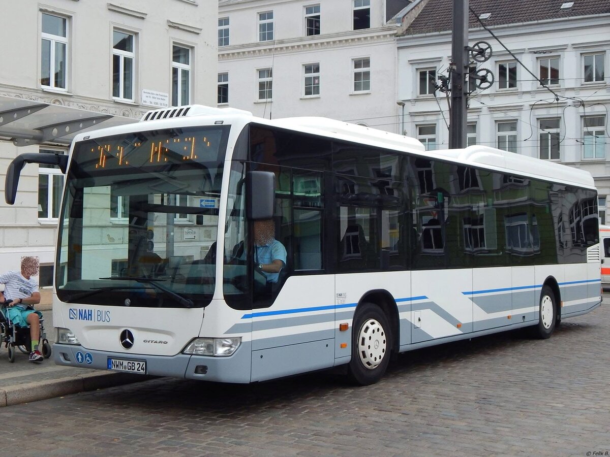 Mercedes Citaro II LE Ü von Nahbus (ex Grevesmühlener Busbetriebe) in Schwerin.