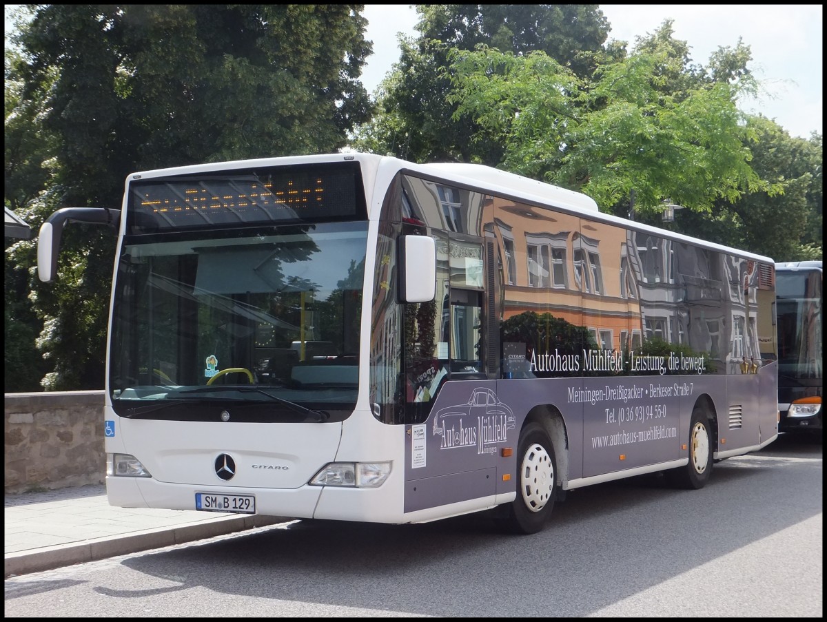 Mercedes Citaro II der Meininger Busbetriebs GmbH in Meiningen.