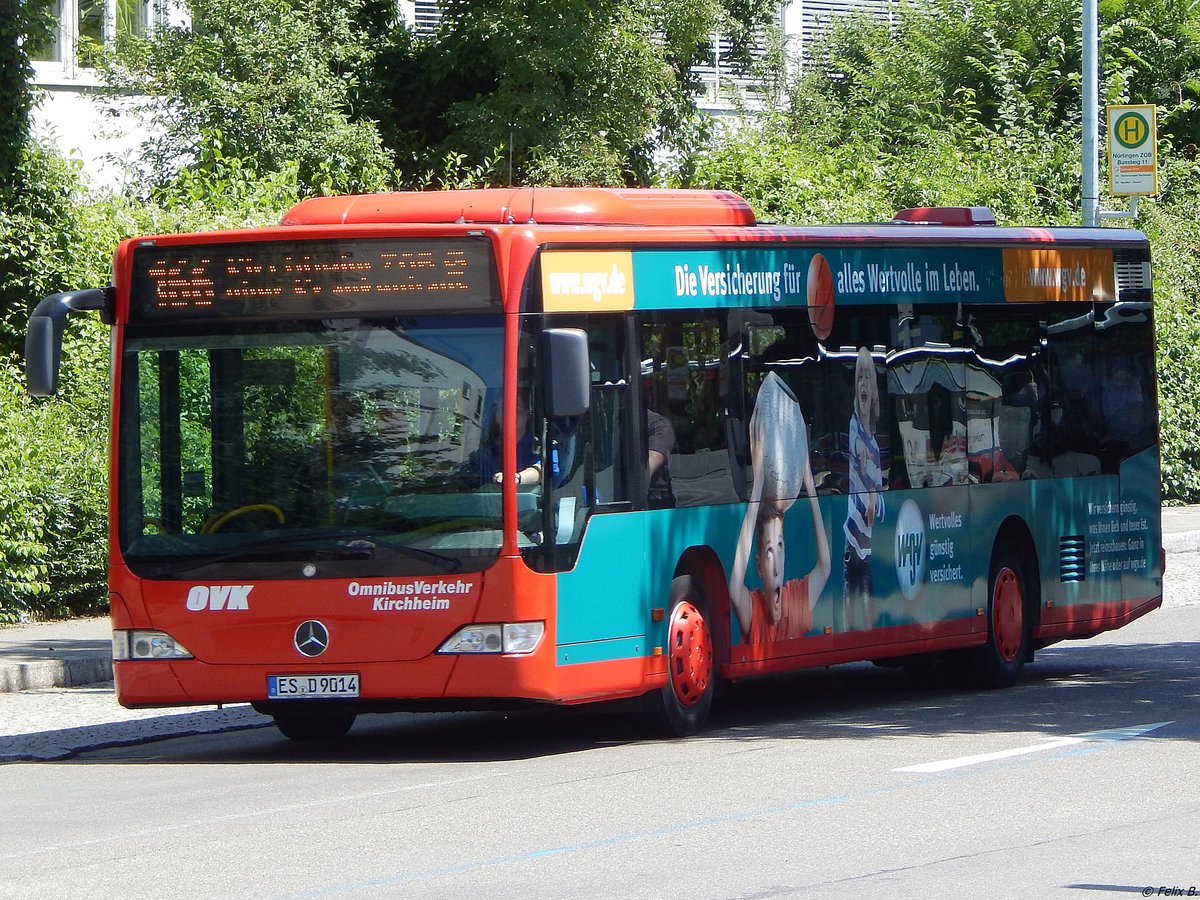 Mercedes Citaro II von Omnibusverkehr Kirchheim in Nürtingen.