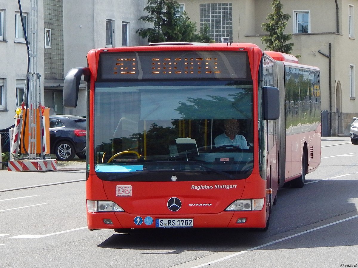 Mercedes Citaro II von Regiobus Stuttgart in Bblingen.