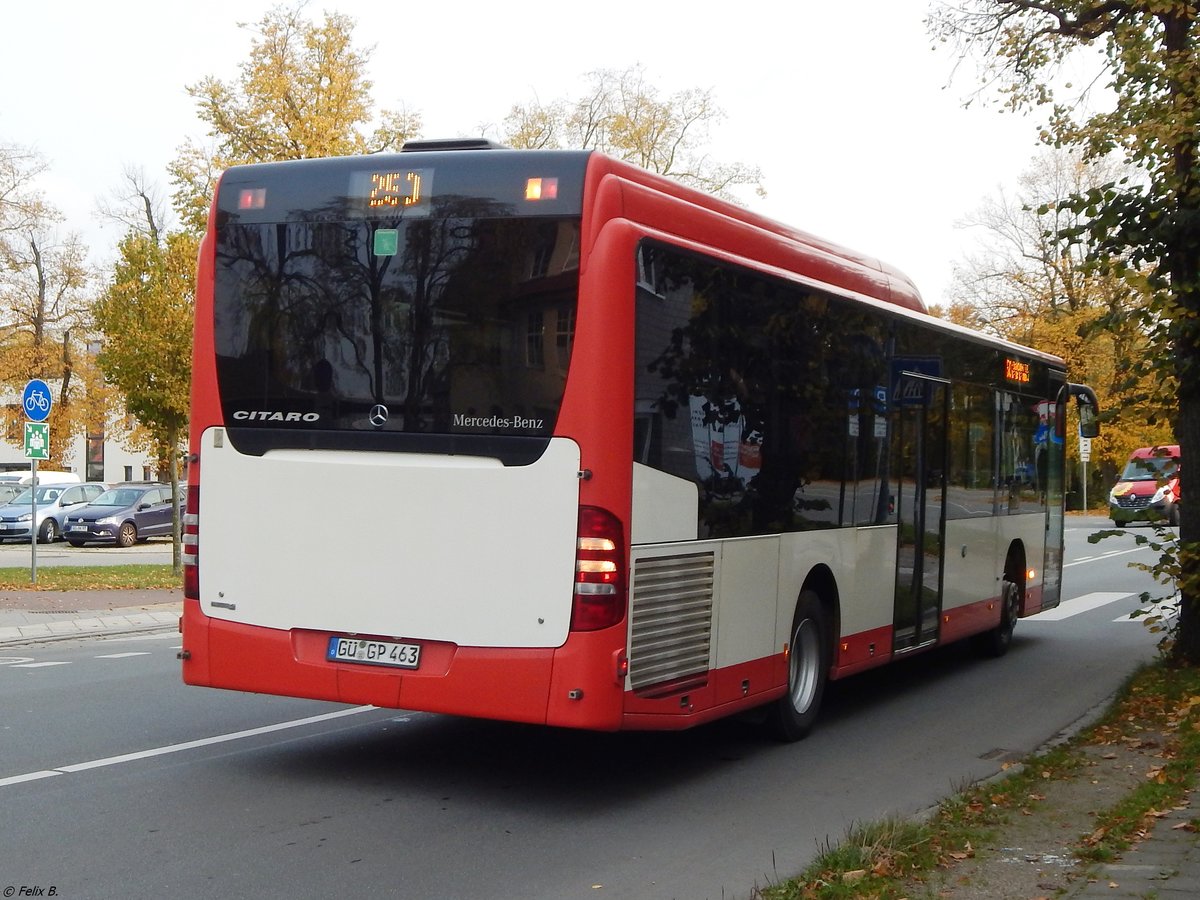 Mercedes Citaro II von Regionalbus Rostock in Güstrow.