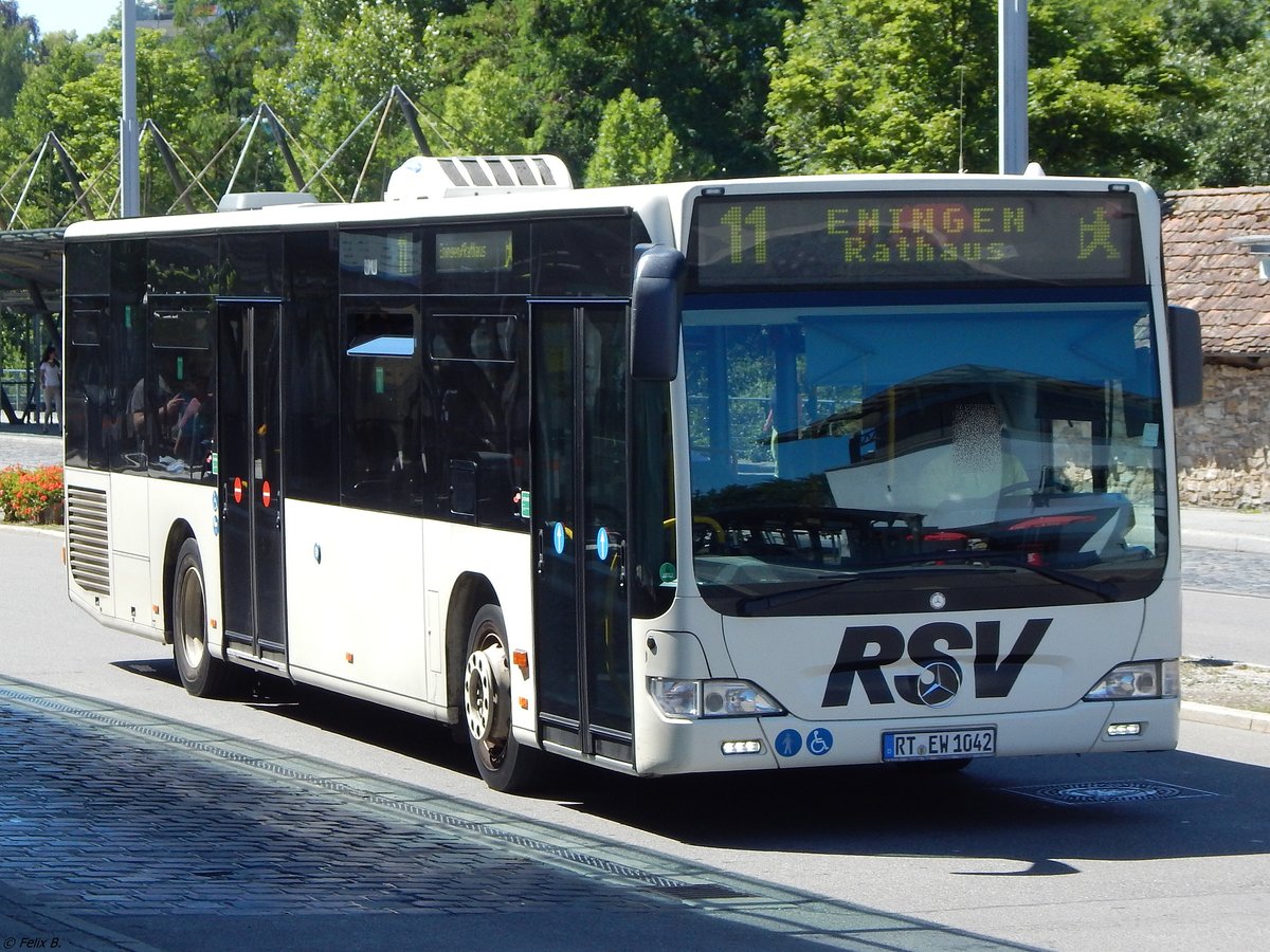Mercedes Citaro II der Reutlinger Stadtverkehrsgesellschaft in Reutlingen.