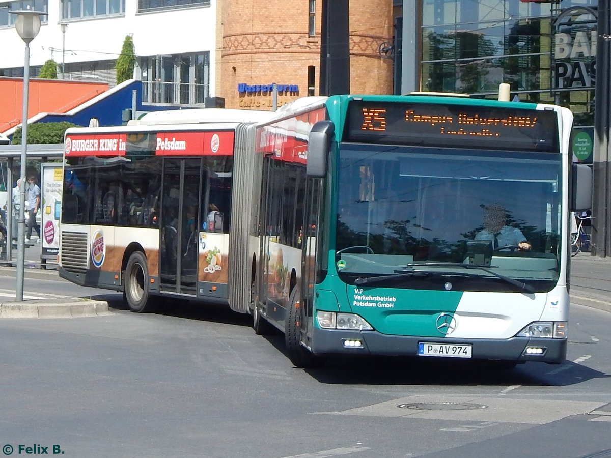 Mercedes Citaro II vom Verkehrsbetrieb Potsdam in Potsdam.