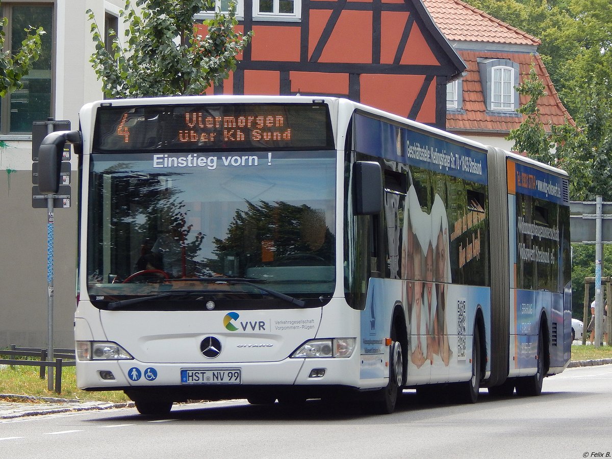 Mercedes Citaro II der VVR in Stralsund.