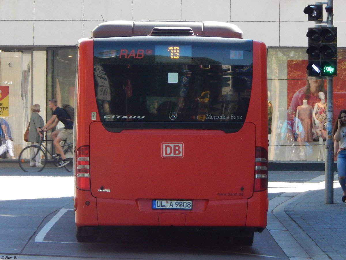 Mercedes Citaro II von ZugBus Regionalverkehr Alb-Bodensee in Tübingen.