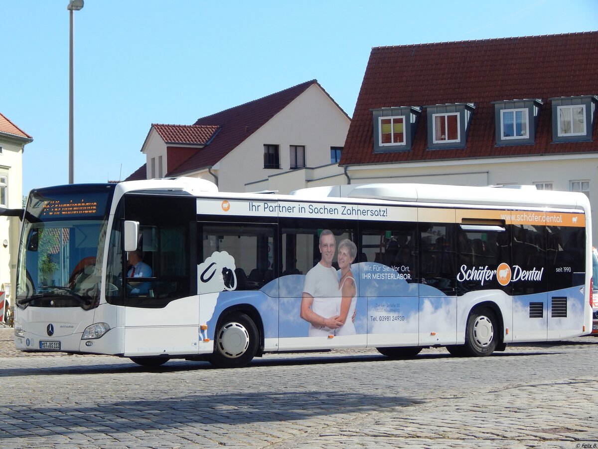 Mercedes Citaro III von Becker-Strelitz Reisen aus Deutschland in Neustrelitz.