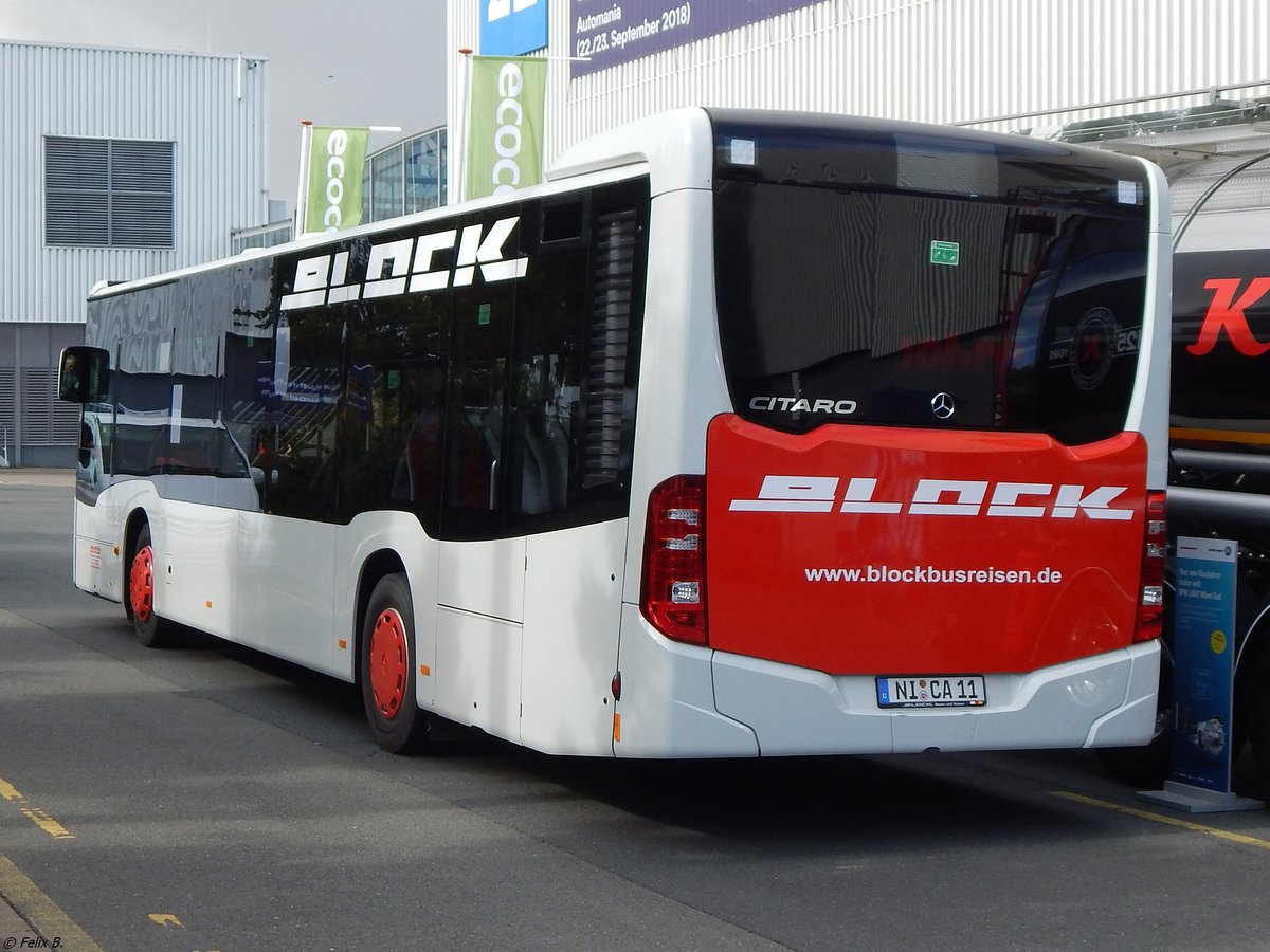 Mercedes Citaro III von Block aus Deutschland in Hannover auf der IAA.