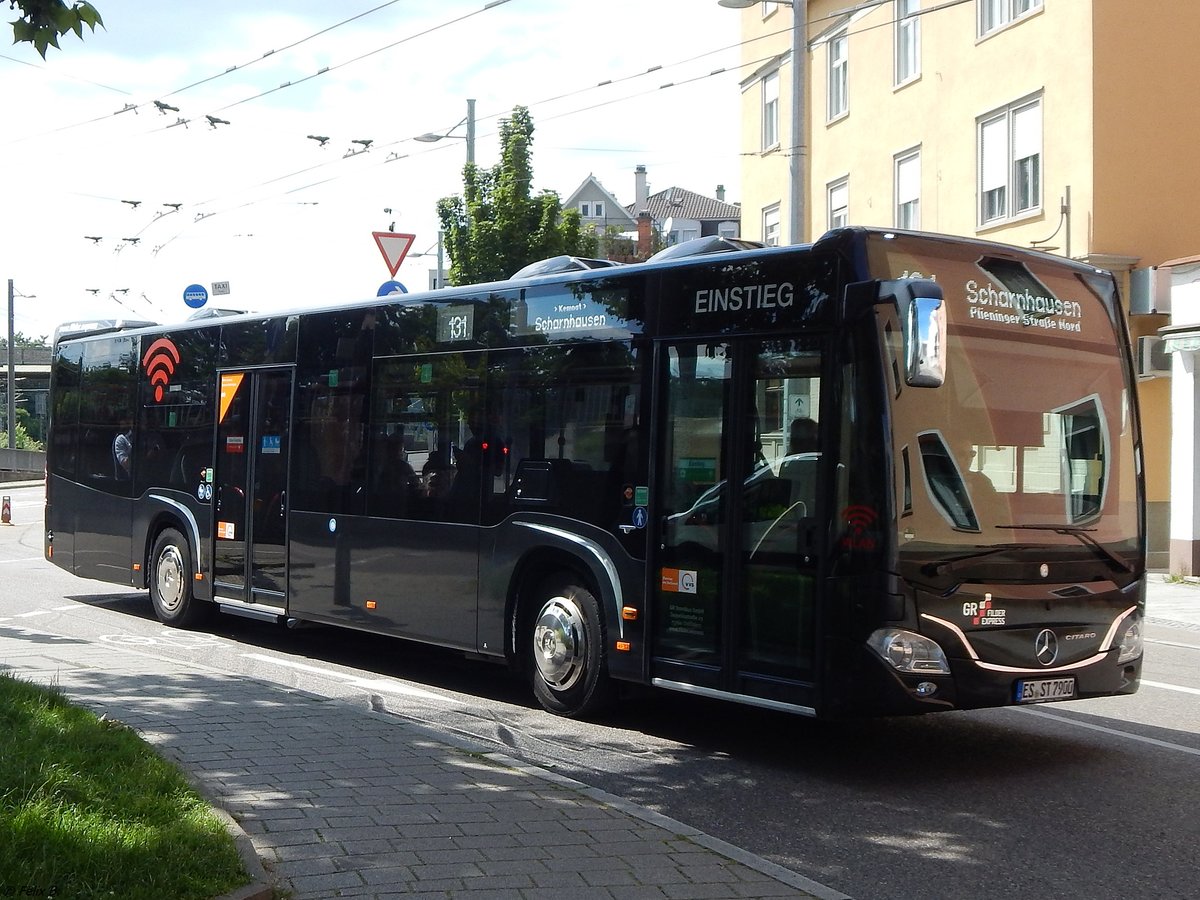 Mercedes Citaro III von GR Omnibus in Esslingen.