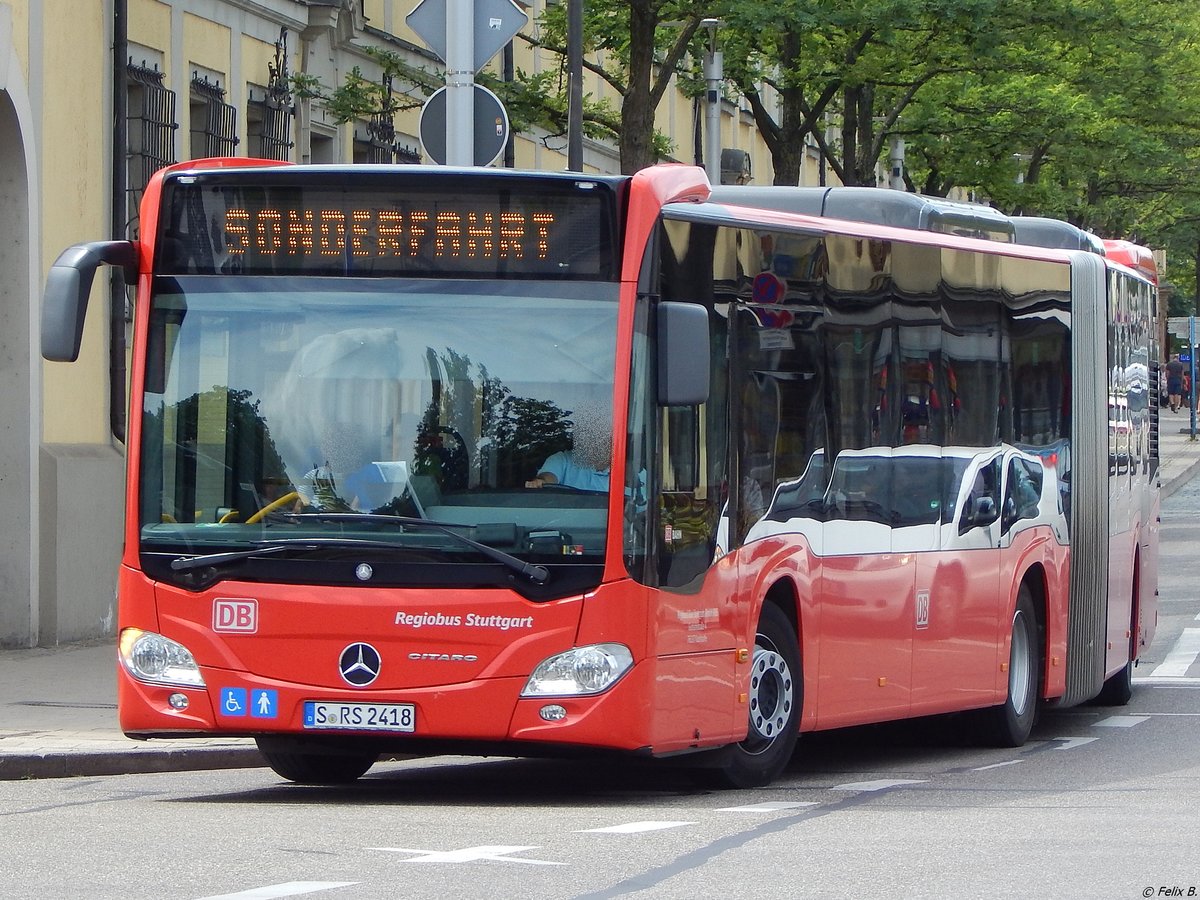 Mercedes Citaro III von Regiobus Stuttgart in Ludwigsburg.