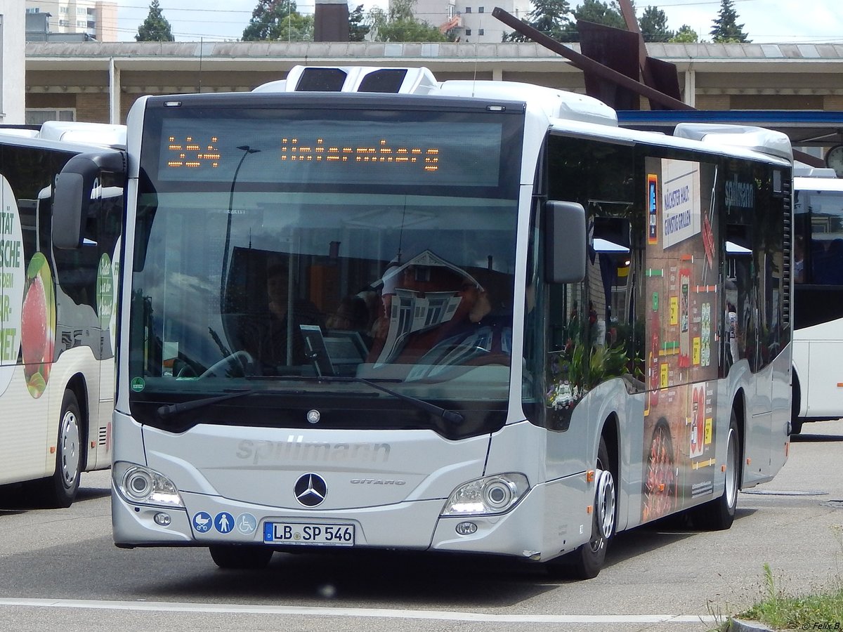 Mercedes Citaro III von Spillmann aus Deutschland in Bietigheim-Bissingen.