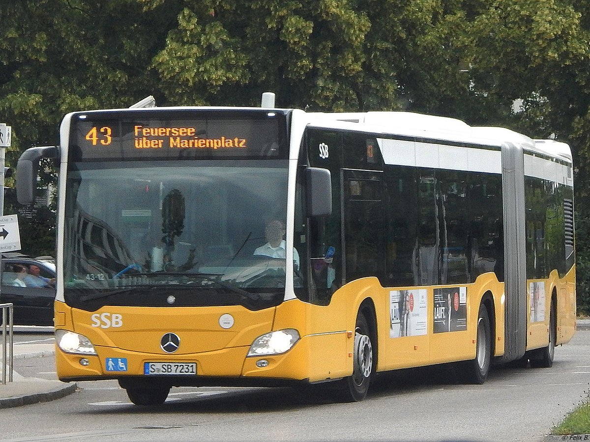 Mercedes Citaro III der SSB in Stuttgart.
