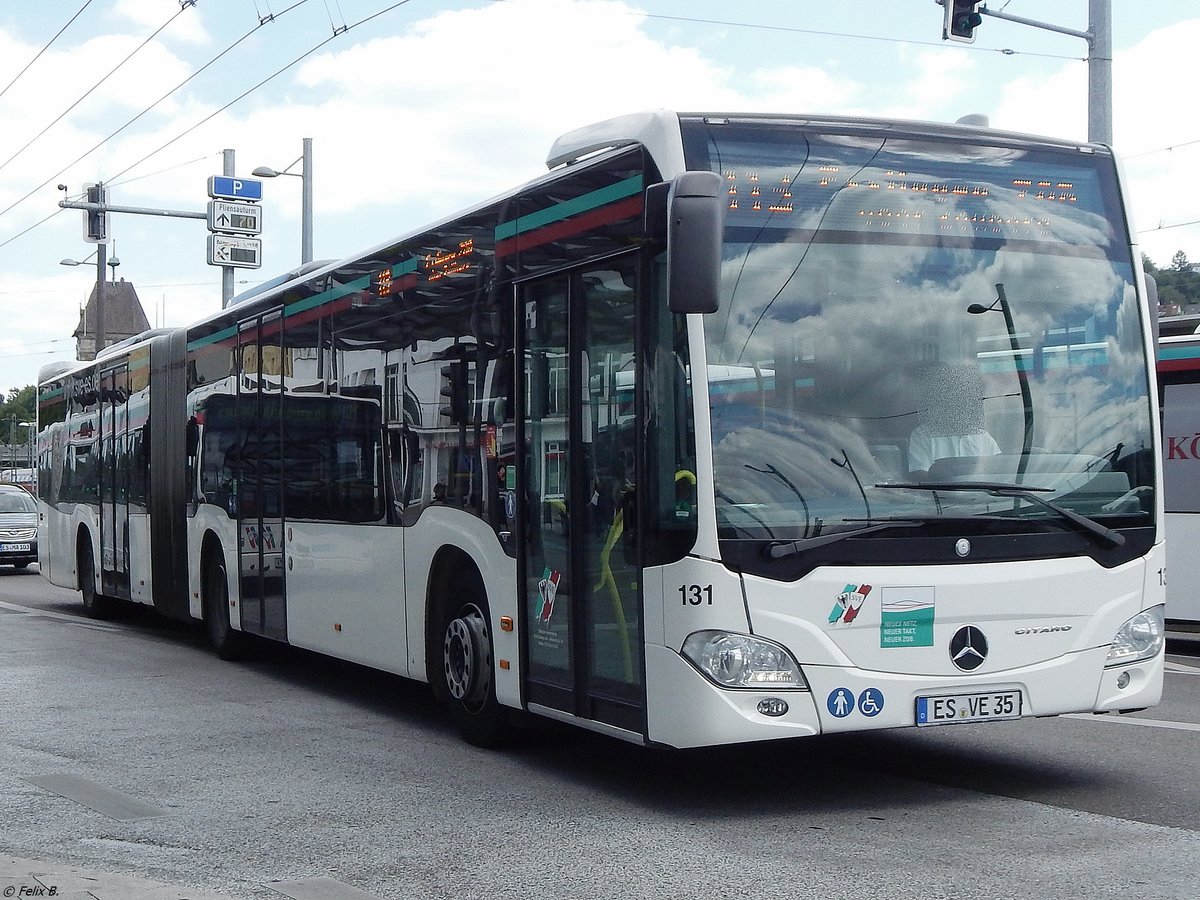 Mercedes Citaro III der Städtischer Verkehrsbetrieb Esslingen in Esslingen.
