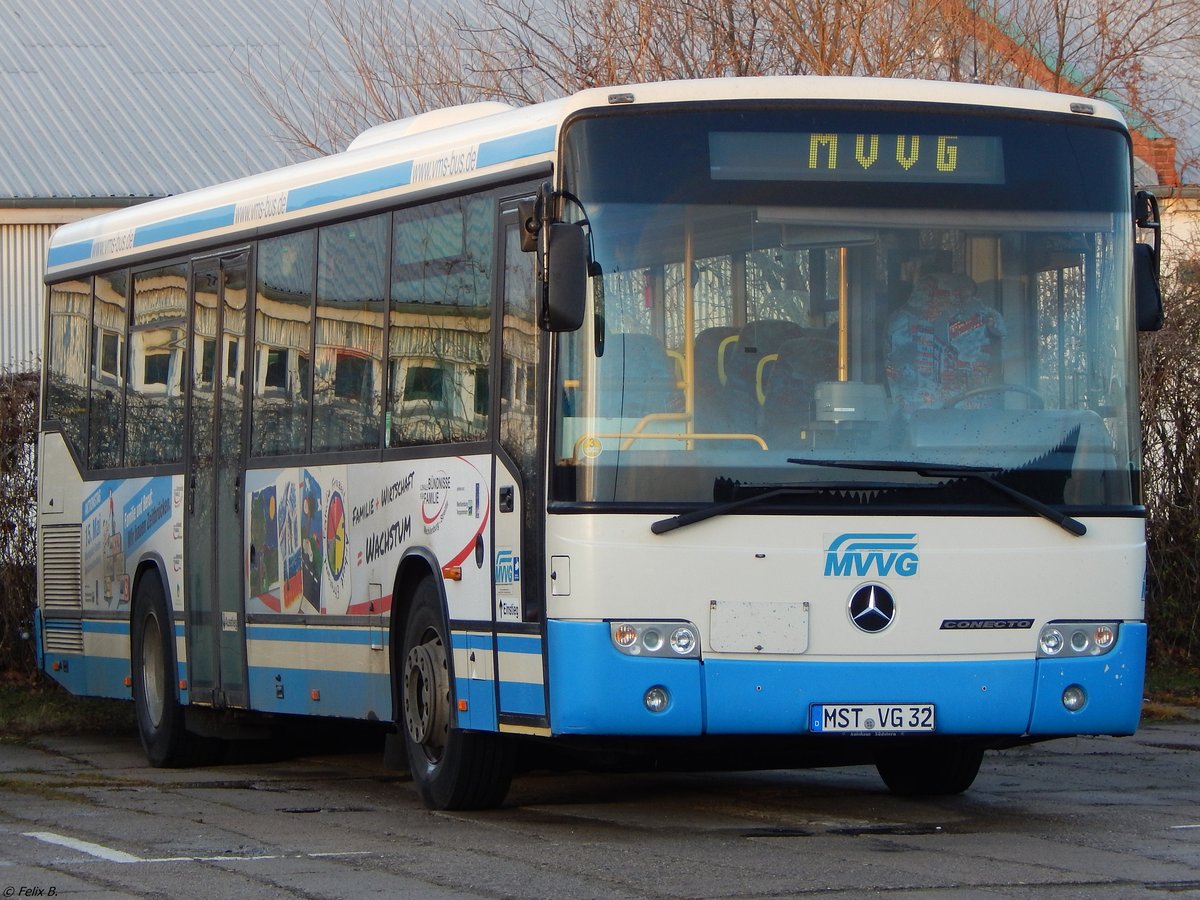 Mercedes Conecto der MVVG in Neubrandenburg.