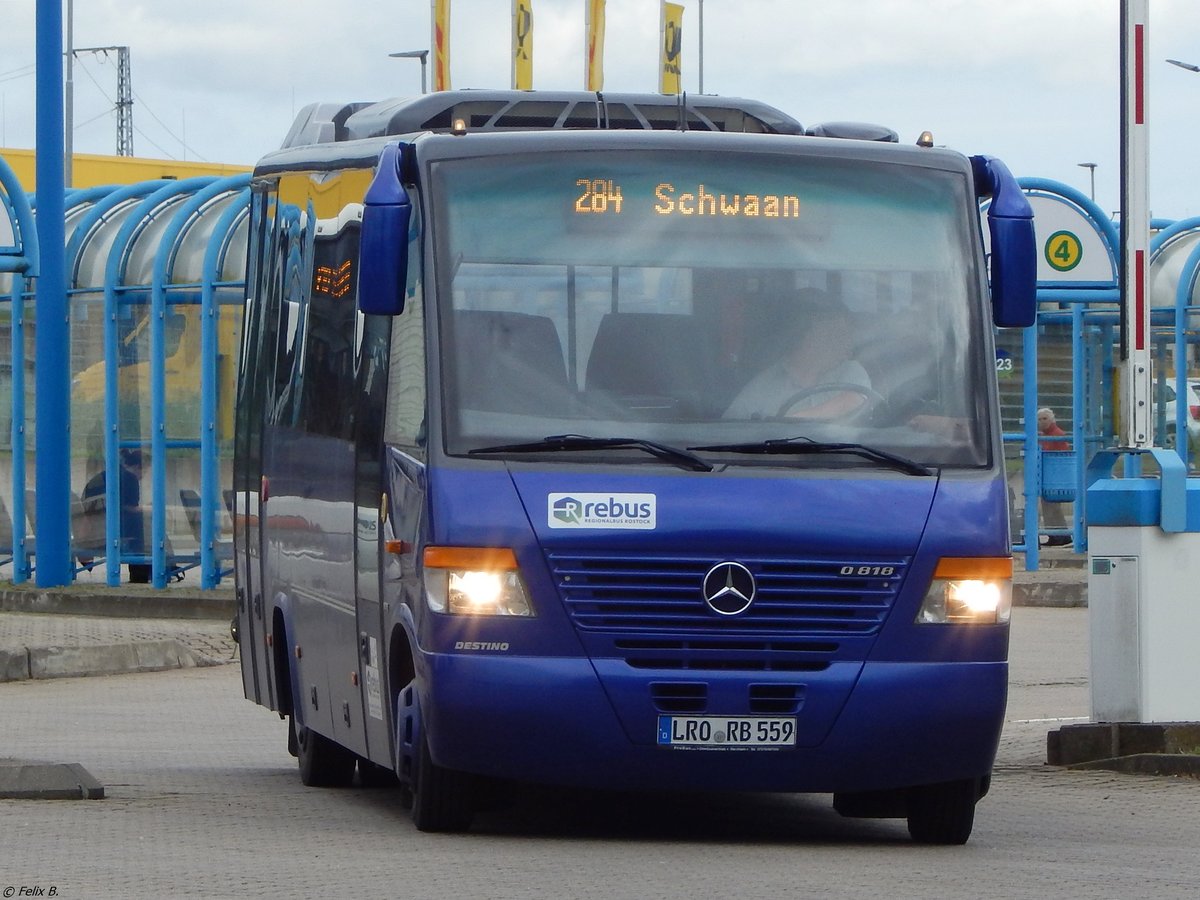 Mercedes Destino von Regionalbus Rostock in Rostock.