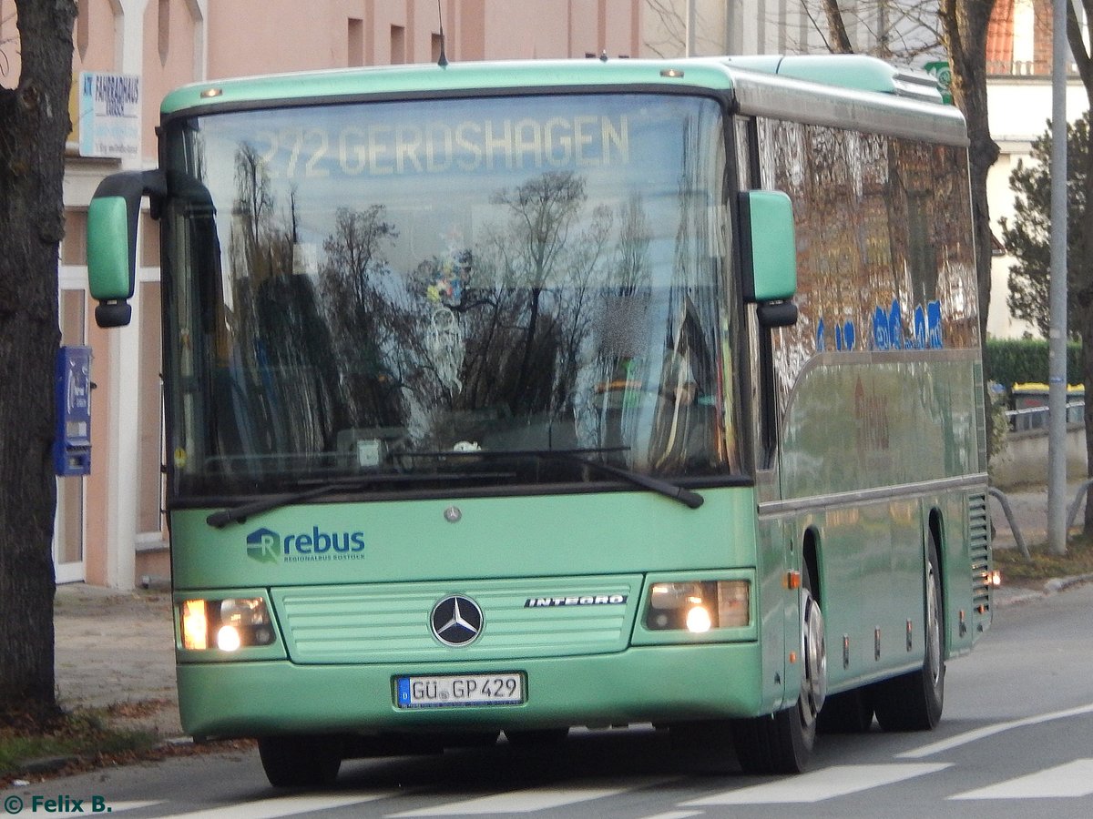 Mercedes Integro von Regionalbus Rostock in Gstrow.