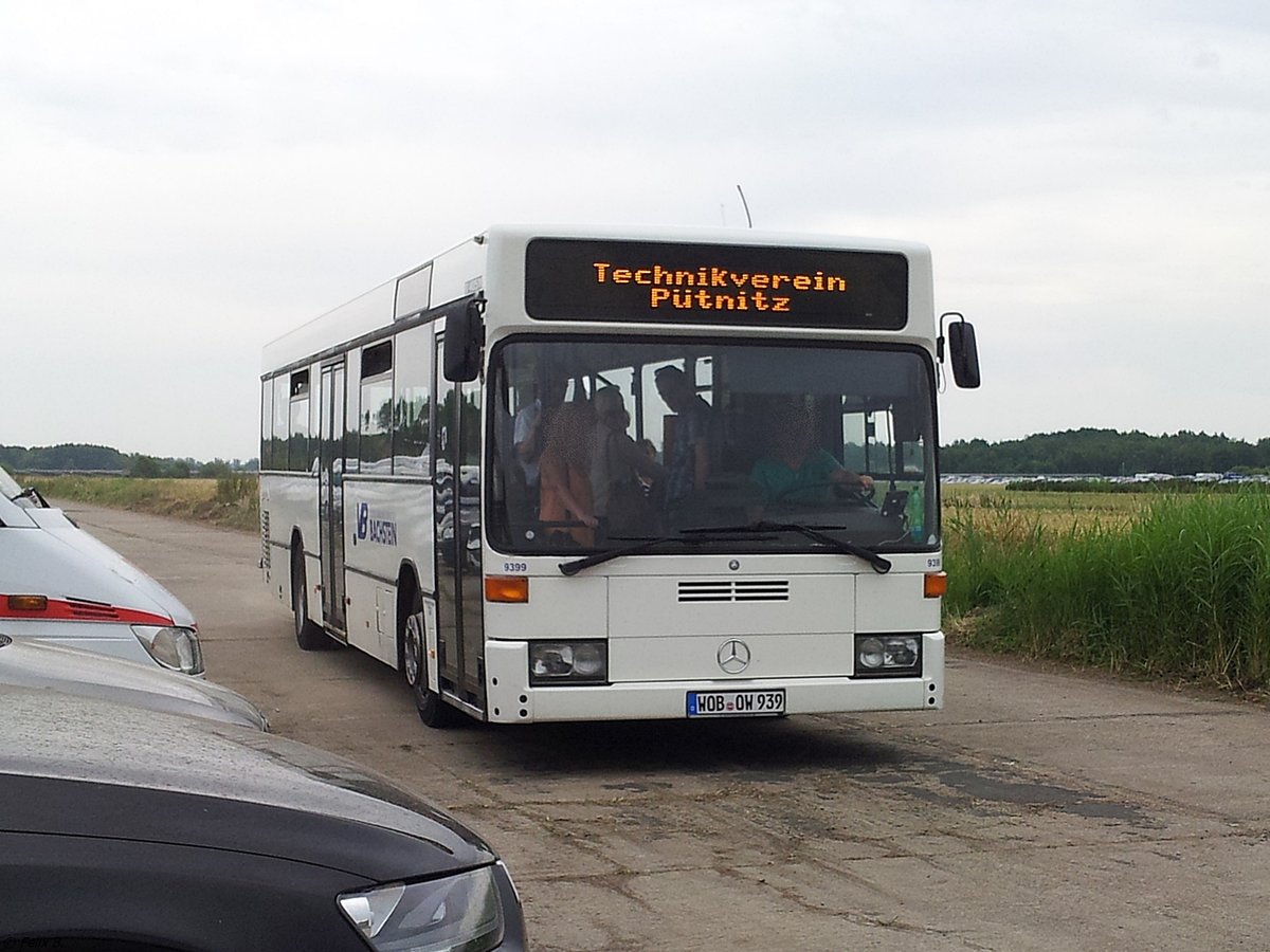 Mercedes O 405N der Verkehrsbetriebe Bachstein in Ptnitz.