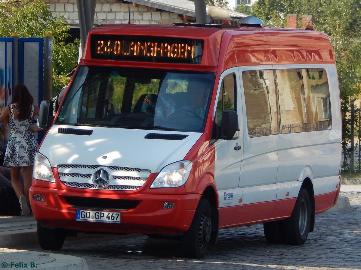 Mercedes Sprinter von Regionalbus Rostock in Güstrow.