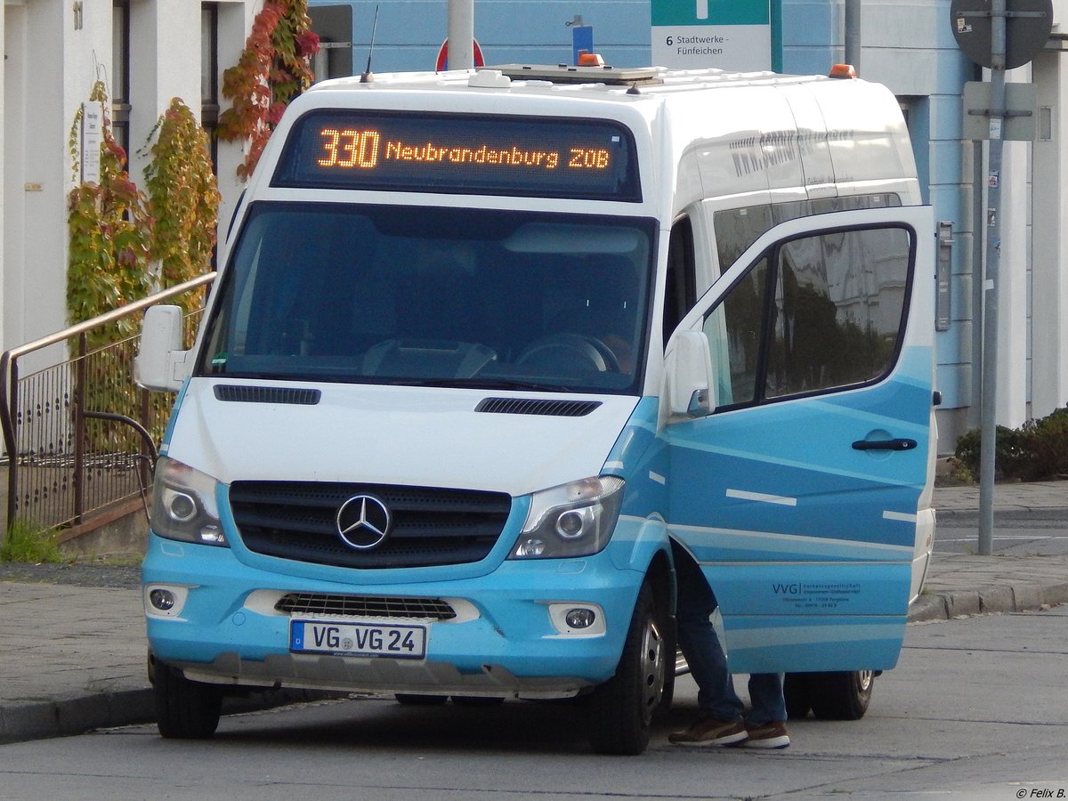 Mercedes Sprinter der VVG in Neubrandenburg.