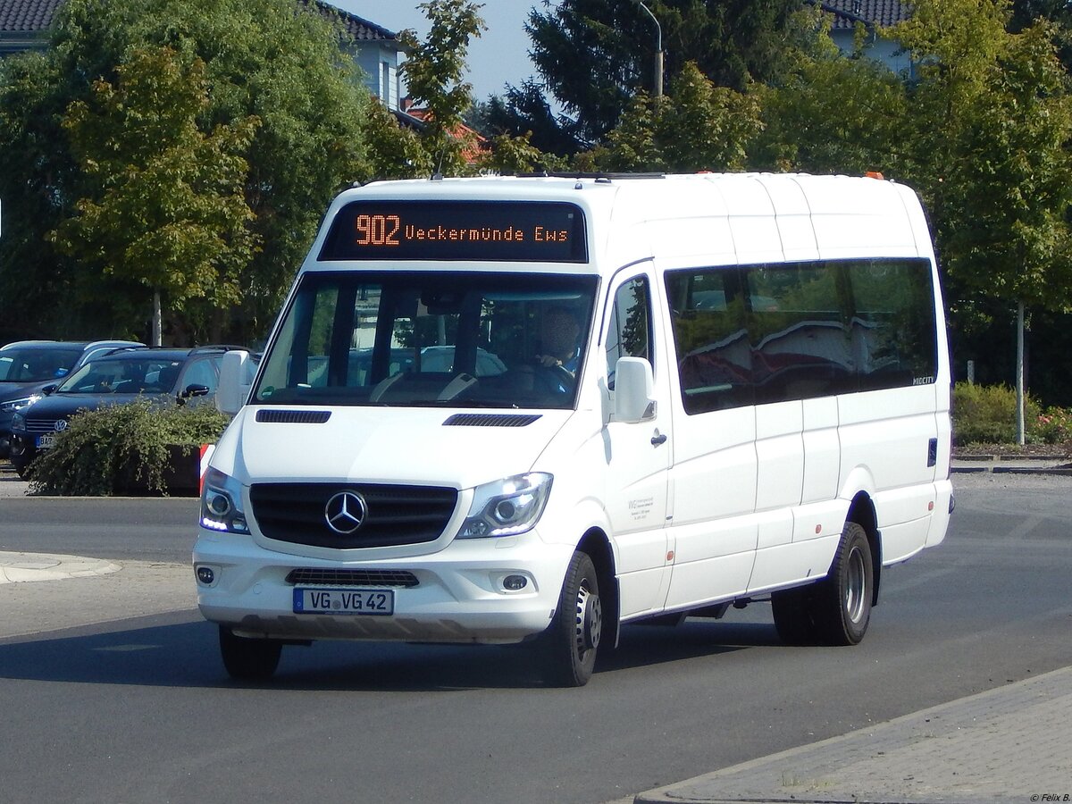 Mercedes Sprinter der VVG in Ueckermünde.