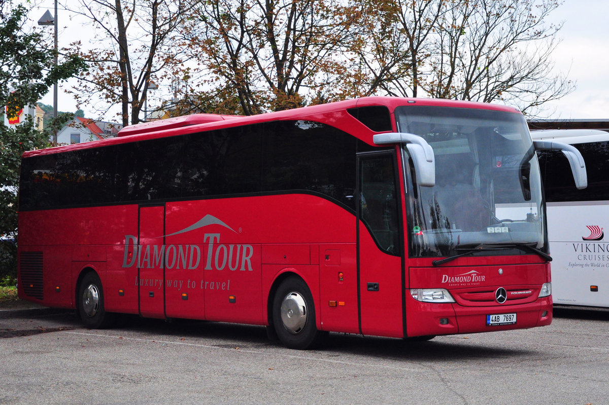 Mercedes Tourismo von Diamond Tour aus der CZ in Krems.