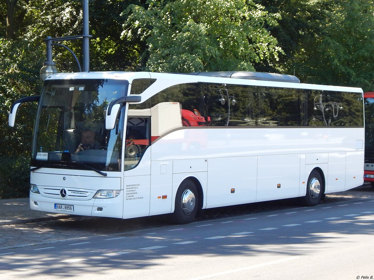 Mercedes Tourismo von Empire Service s.r.o. aus Tschechien in Berlin.