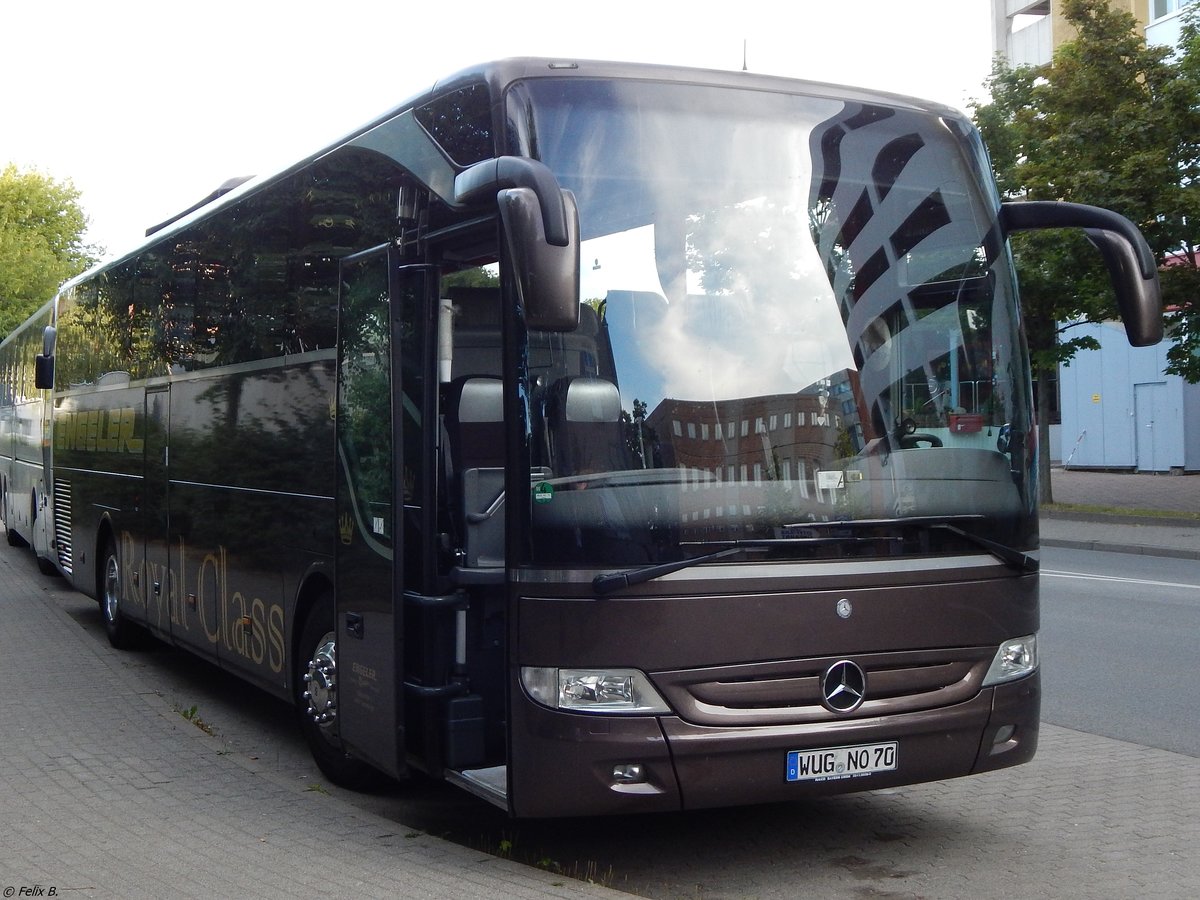 Mercedes Tourismo von Engeler aus Deutschland in Neubrandenburg.