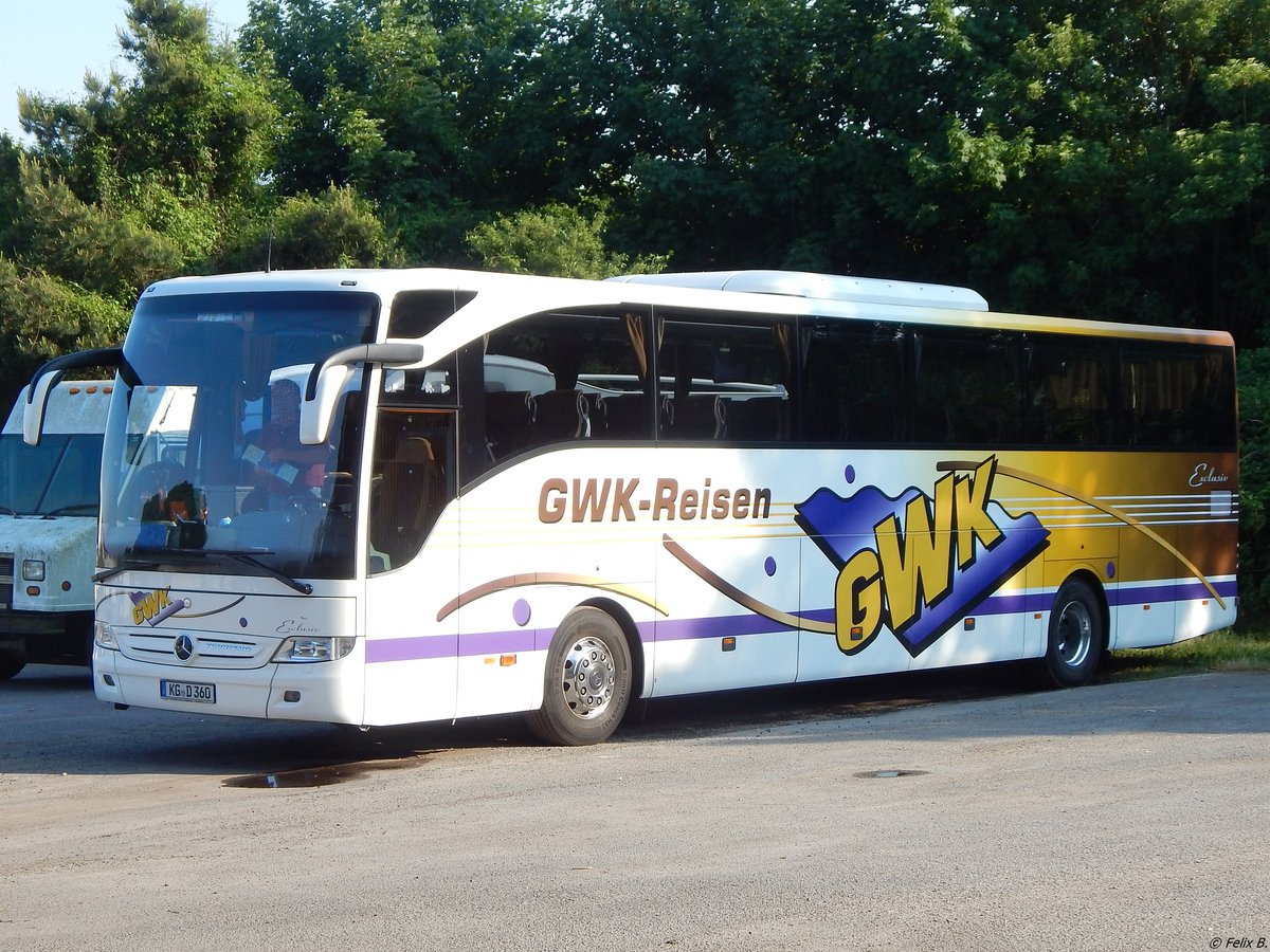 Mercedes Tourismo von GWK-Reisen aus Deutschland in Binz.
