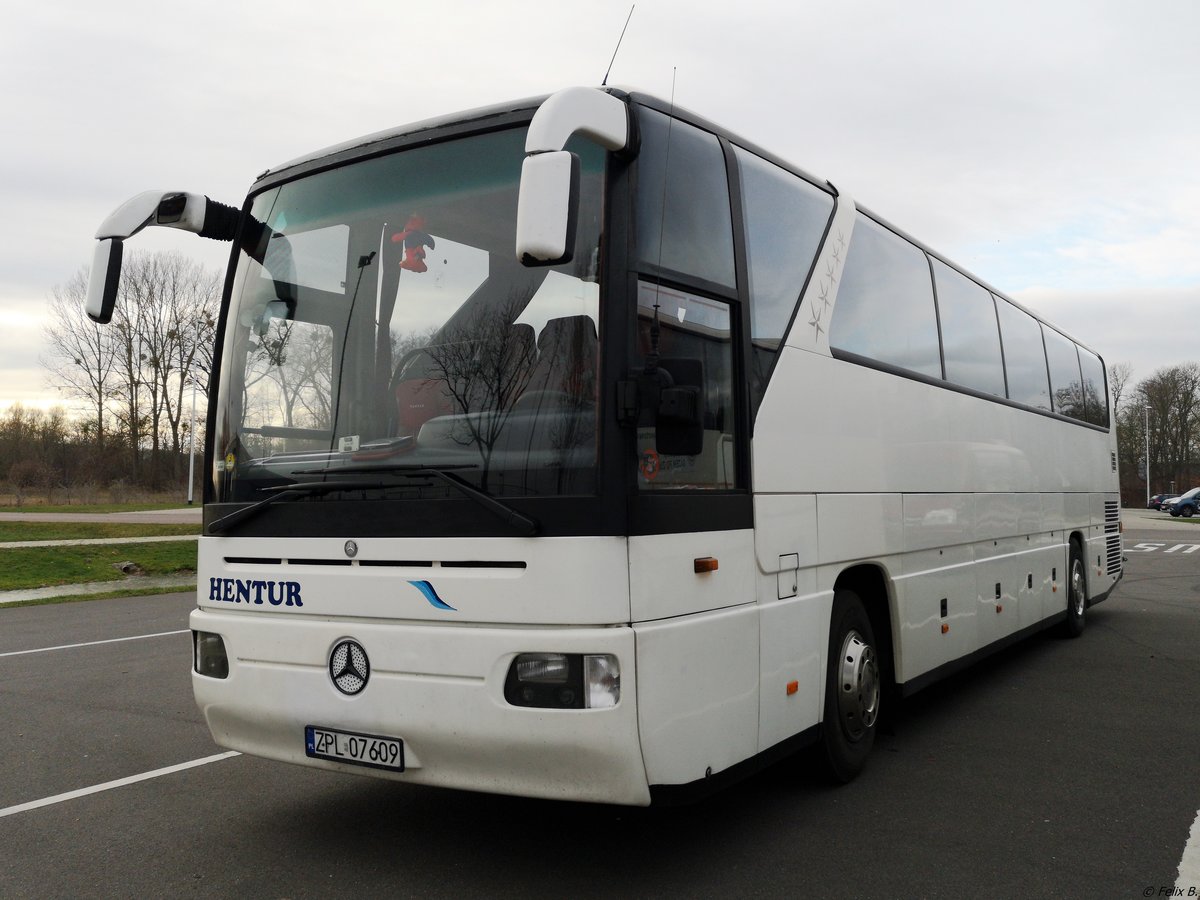 Mercedes Tourismo von Hentur aus Polen in Neubrandenburg.
