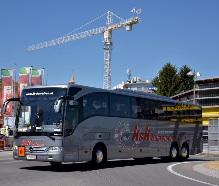 Mercedes Tourismo von K&K Busreisen aus sterreich 06/2017 in Krems.