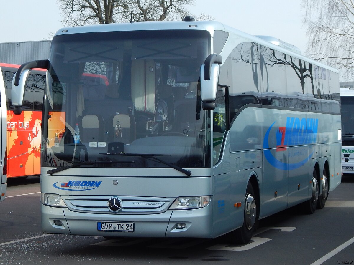 Mercedes Tourismo von Krohn Busreisen aus Deutschland in Neubrandenburg.