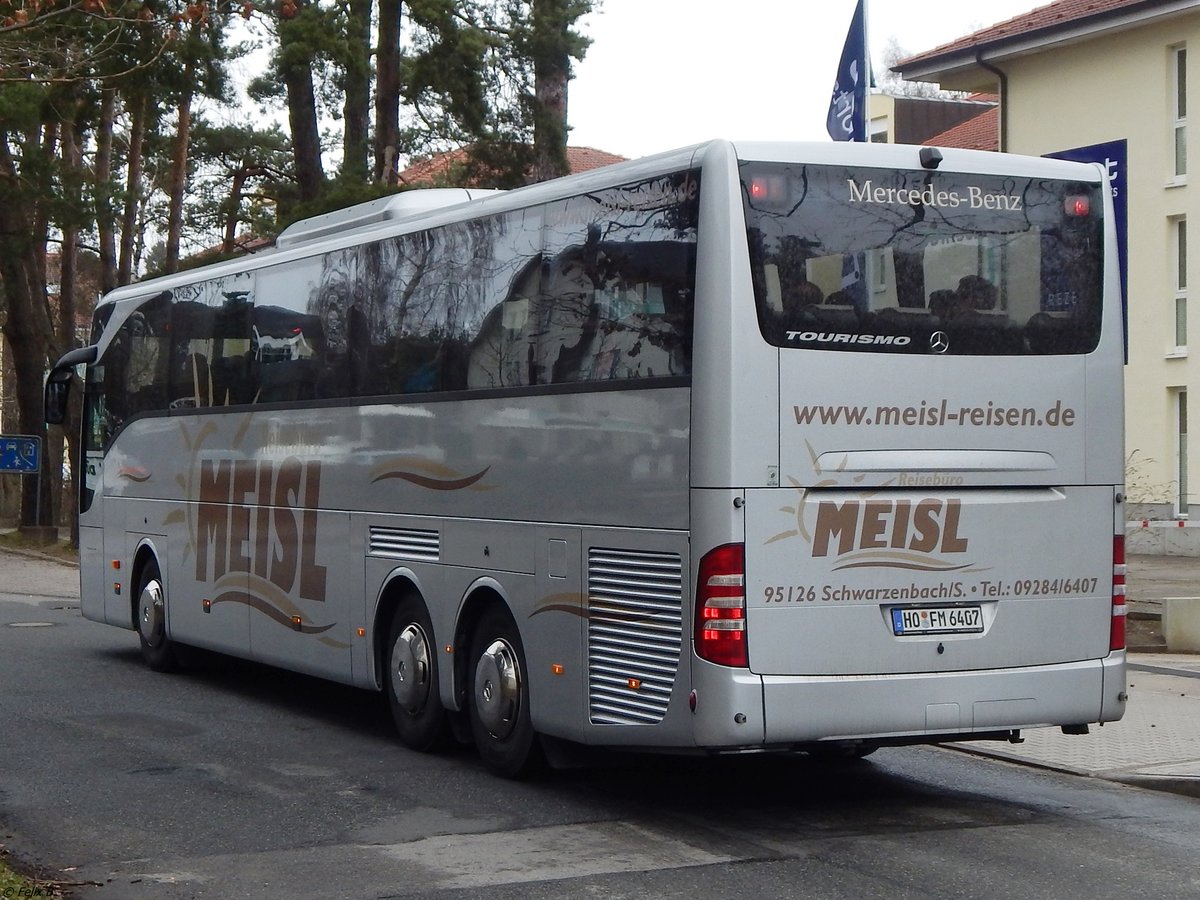 Mercedes Tourismo von Meisl aus Deutschland in Binz.