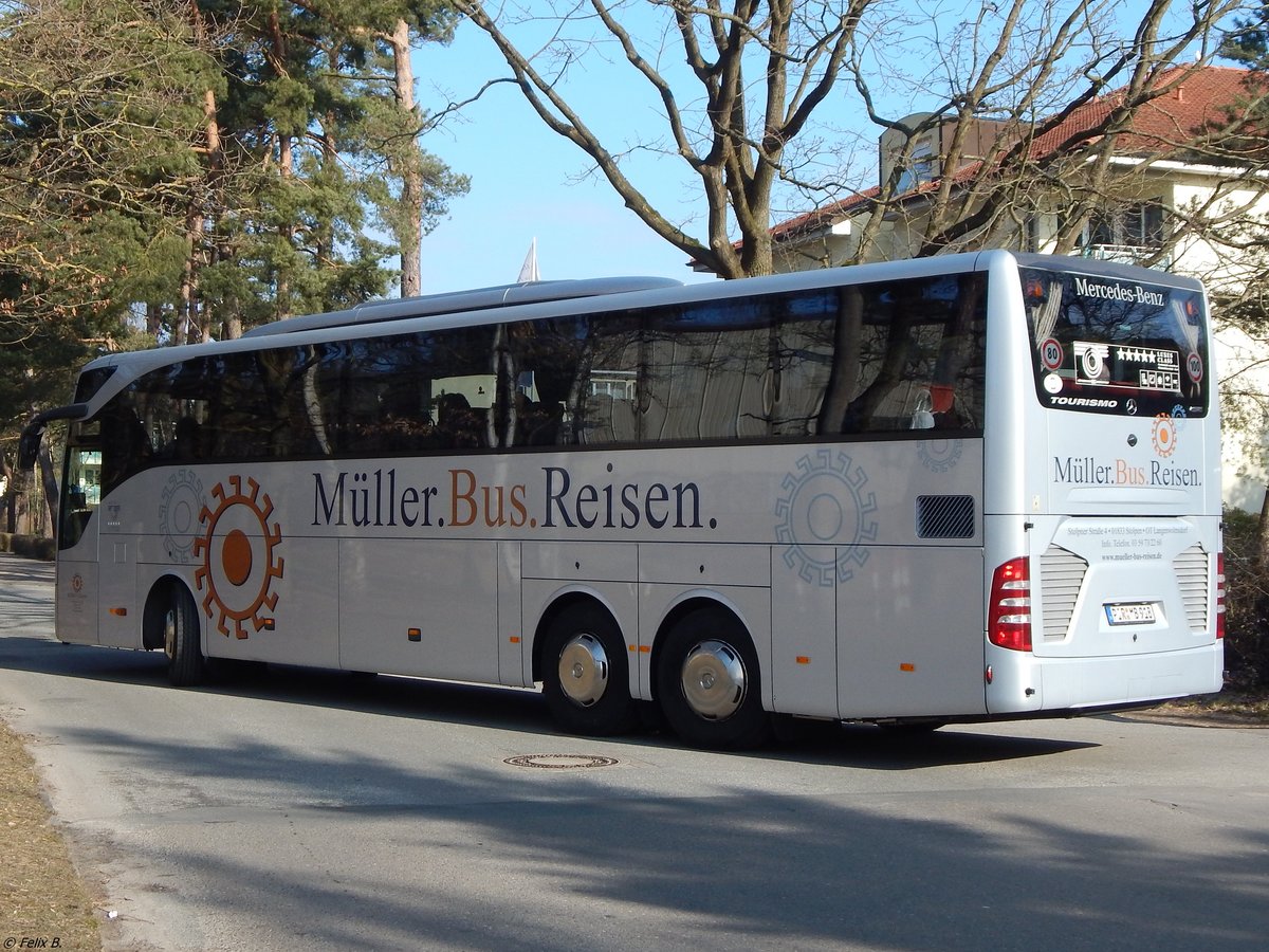 Mercedes Tourismo von Müller Busreisen aus Deutschland in Binz. 