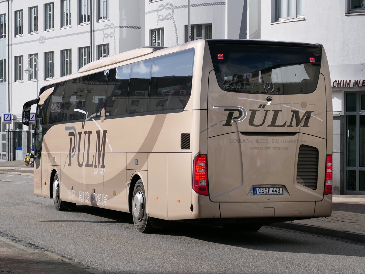 Mercedes Tourismo von Pülm aus Deutschland in Sassnitz.