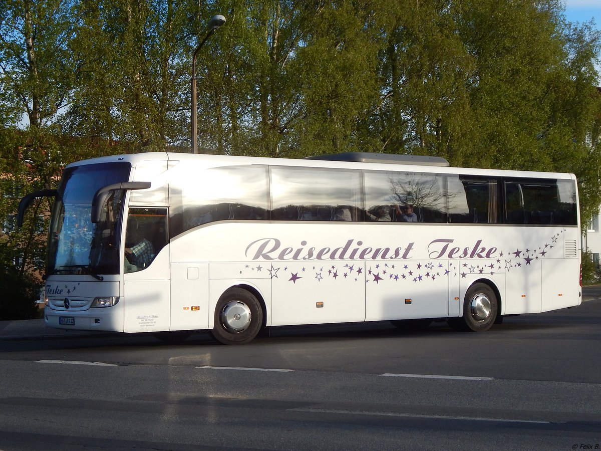 Mercedes Tourismo vom Reisedienst Teske aus Deutschland in Sassnitz.