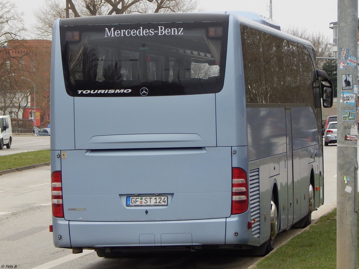 Mercedes Tourismo von Skan-Tours aus Deutschland in Greifswald.