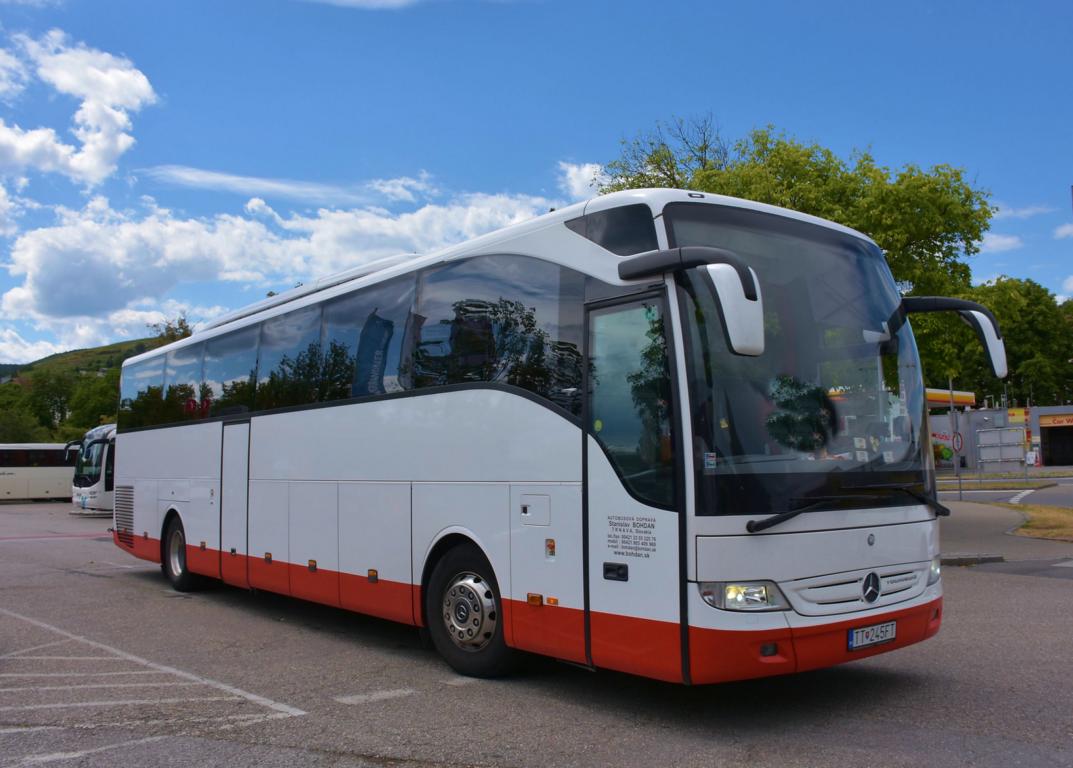 Mercedes Tourismo von Stanislav Bohdan aus der SK 06/2017 in Krems.