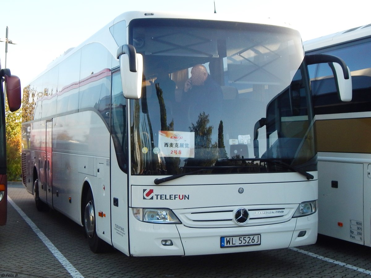 Mercedes Tourismo von Telefun aus Polen in Hannover.