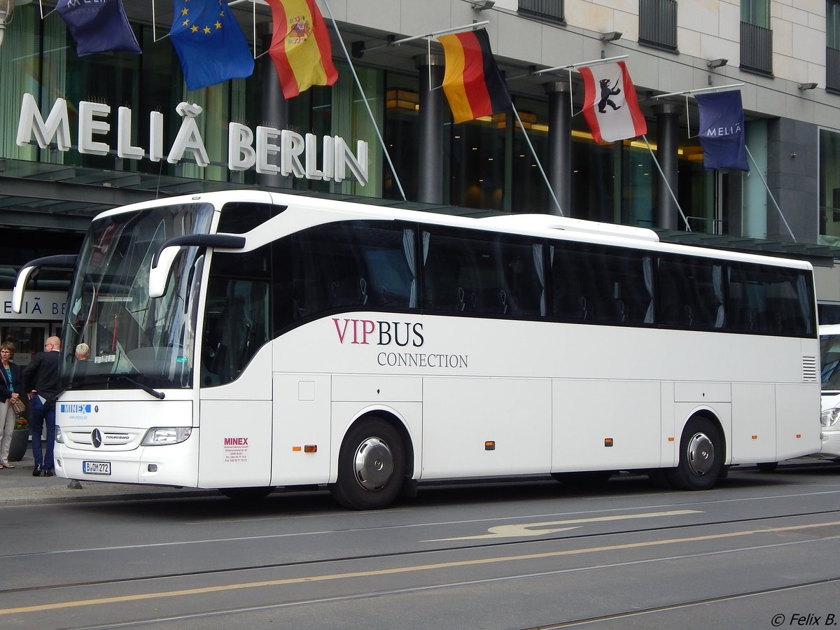 Mercedes Tourismo von Vip-Bus-Service/Minex aus Deutschland in Berlin. 