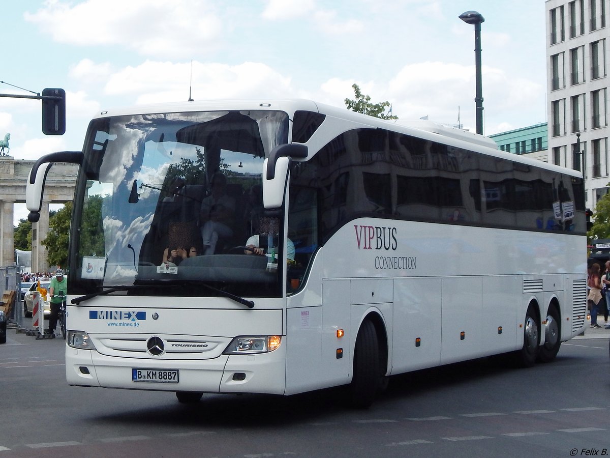 Mercedes Tourismo von Vip-Bus-Service/Minex aus Deutschland in Berlin. 