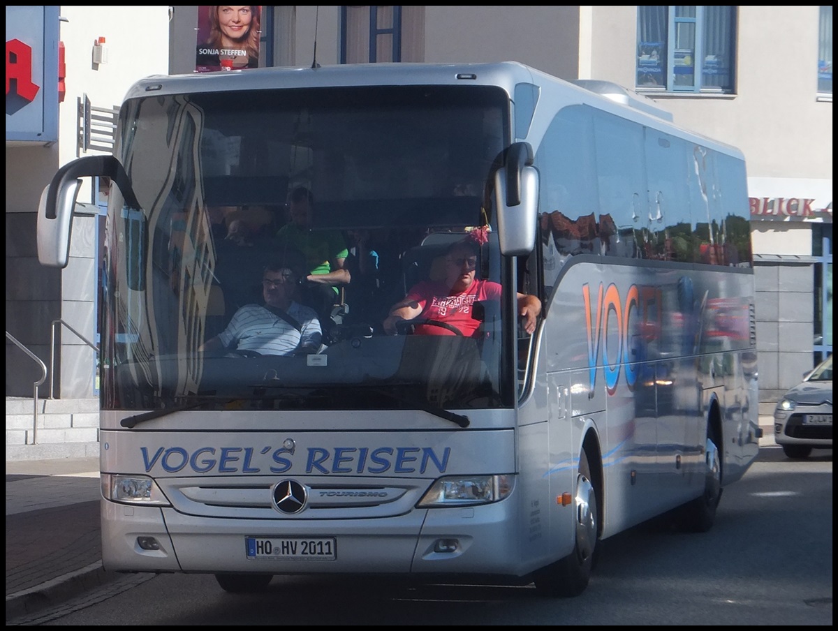 Mercedes Tourismo von Vogel aus Deutschland in Sassnitz.