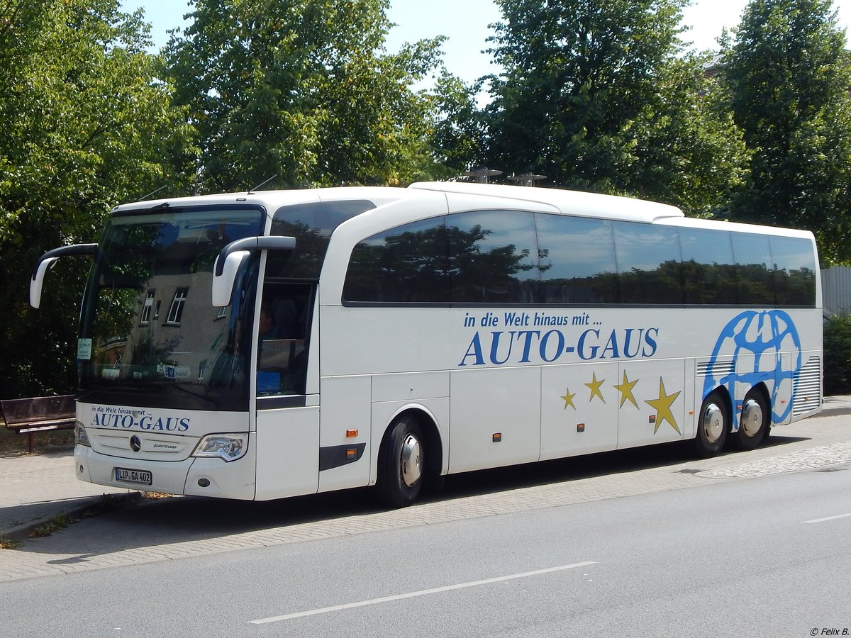 Mercedes Travego von Auto-Gaus aus Deutschland in Neubrandenburg.