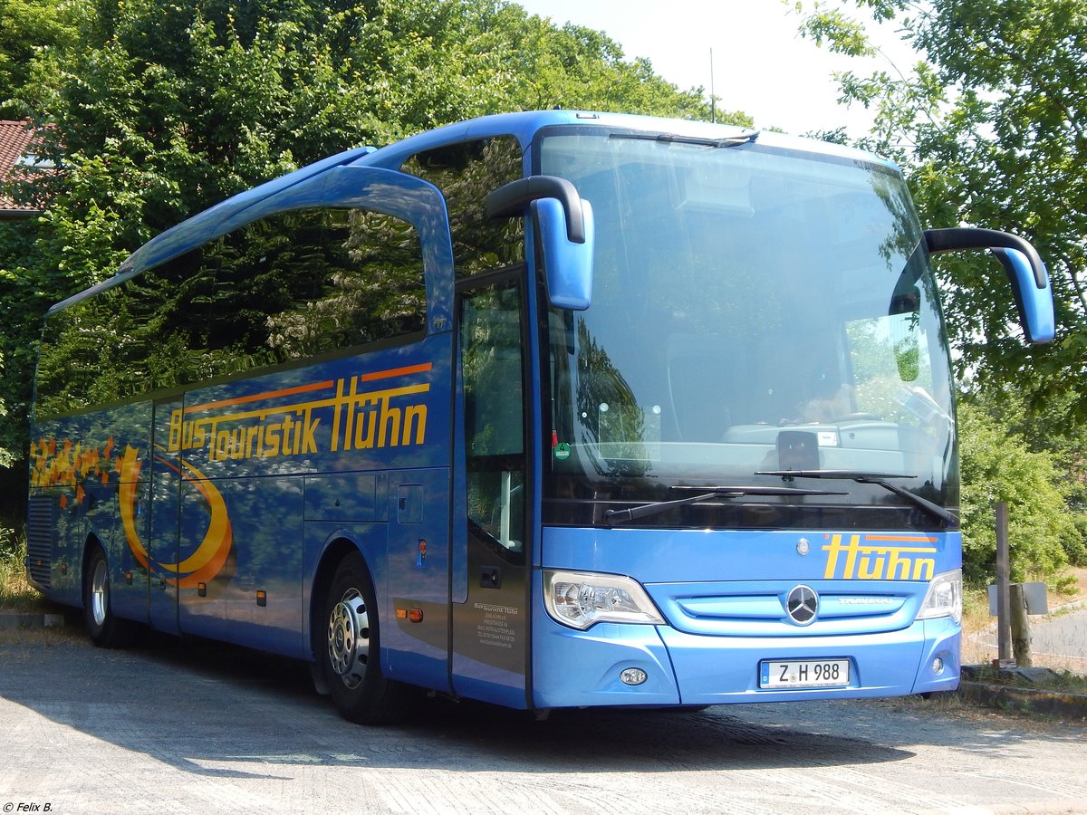 Mercedes Travego von Bustouristik Hhn aus Deutschland in Binz.
