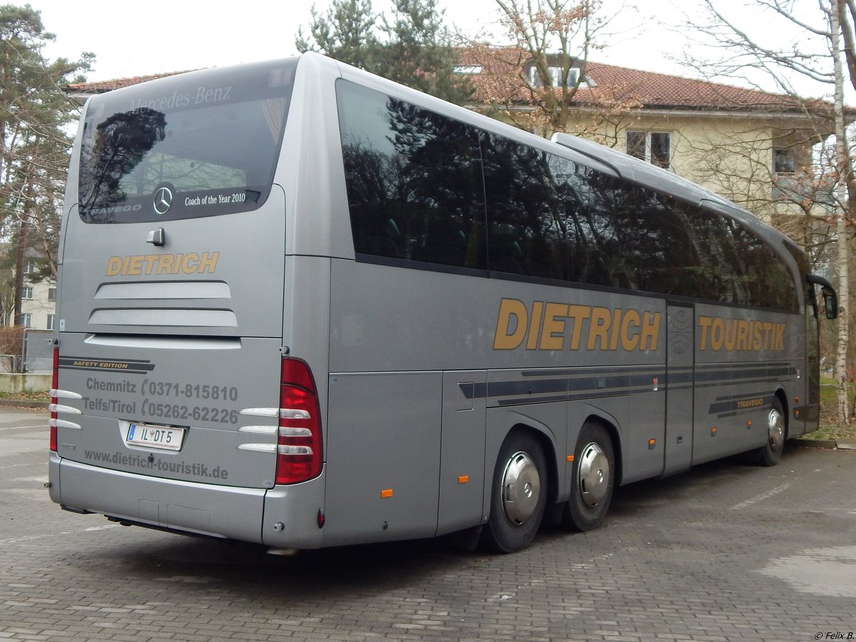 Mercedes Travego von Dietrich Touristik aus Österreich in Binz.