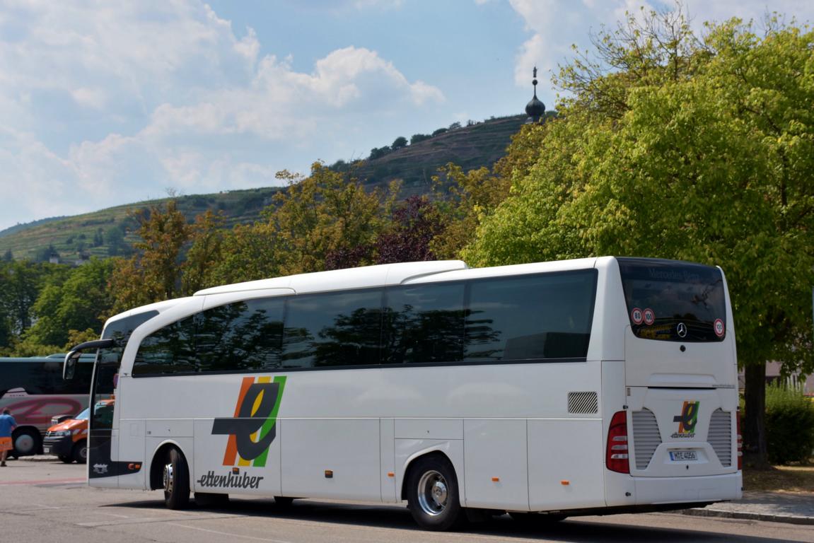 Mercedes Travego von Eichberger Reisen aus der BRD 06/2017 in Krems.