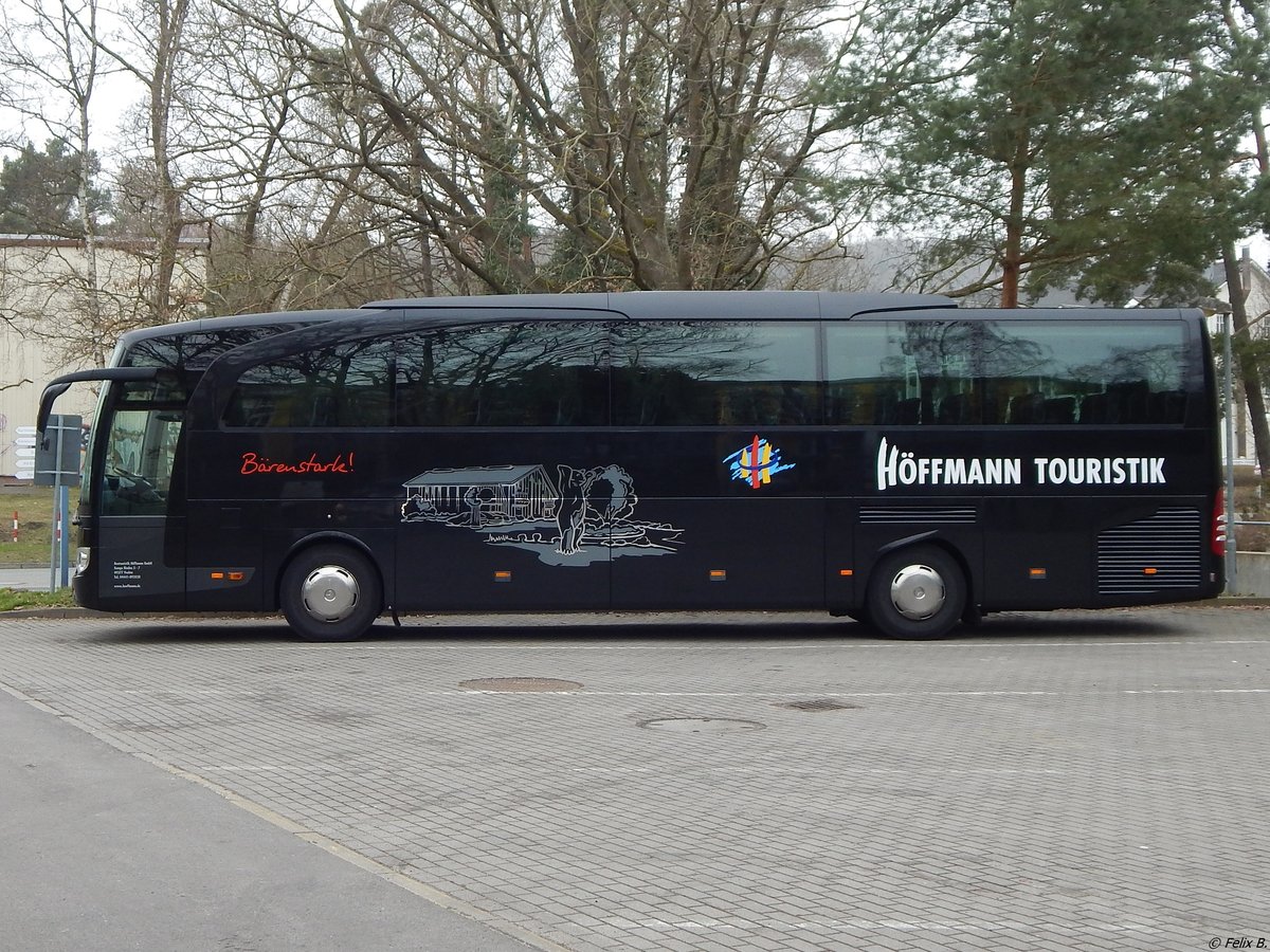 Mercedes Travego von Höffmann Touristik aus Deutschland in Binz. 