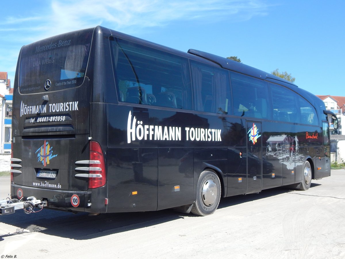 Mercedes Travego von Höffmann Touristik aus Deutschland in Binz. 