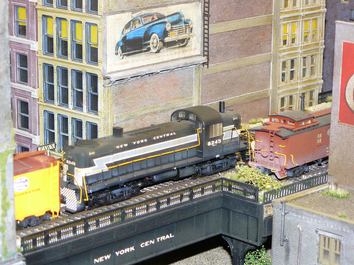 Modellbahn in H0 New York  The High Line  Nederlandse Modelspoordagen Rijswijk, Niederlande 11-01-2014. 

Modelbaan in H0 New York  The High Line  Nederlandse Modelspoordagen, Rijswijk 11-01-2014. 