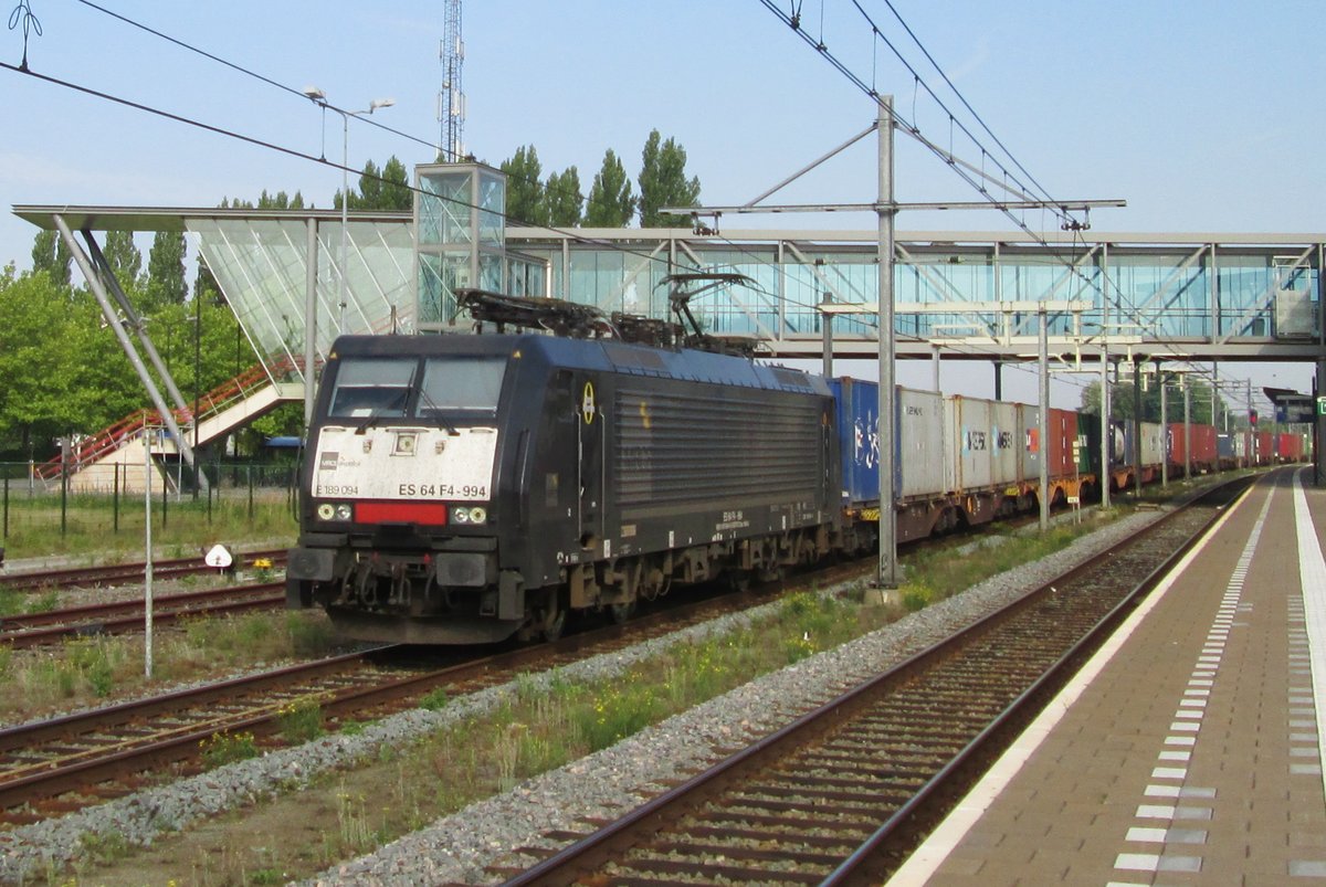 MRCE 189 094 durchfahrt am 22 Augustus 2015 Boxtel.